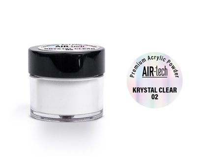 Platinum Air-Tech PREMIUM ACRYLIC POWDER - Krystal Clear (02) 7 g