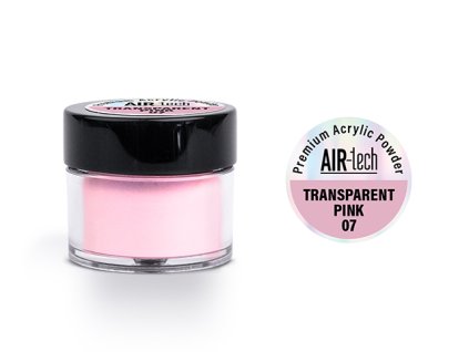 Platinum Air-Tech PREMIUM ACRYLIC POWDER - Transparent Pink (07) 7 g