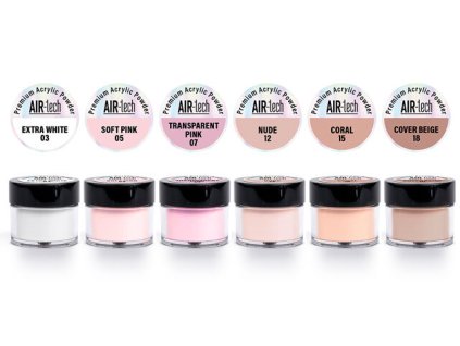 Platinum Air-Tech PREMIUM ACRYLIC POWDER - 6x7g III.