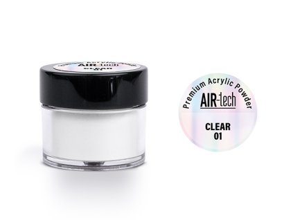 Platinum Air-Tech PREMIUM ACRYLIC POWDER - Clear (01) 7 g