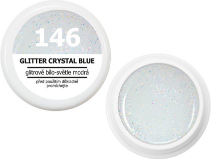 EBD Colour Gel - Glitter Crystal Blue