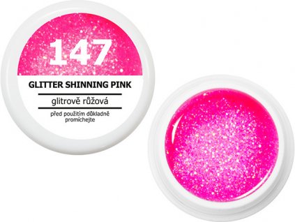 EBD Colour Gel - Glitter Shinning Pink
