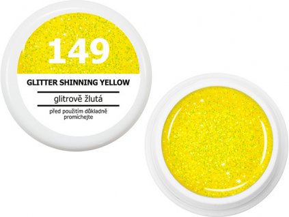 EBD Colour Gel - Glitter Shinning Yellow