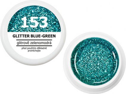 EBD Colour Gel - Glitter Blue Green