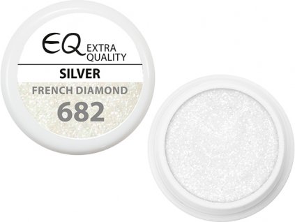 EBD EQ Colour Gel - Silver French Diamond
