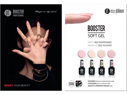 Platinum Design Flyer A5 - Booster Soft Gel