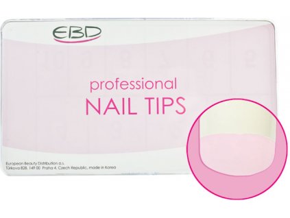 EBD Nail tips - Royal Diana - Natural mix - 500 ks