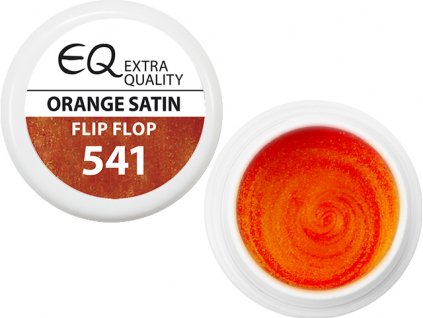 EBD EQ Colour Gel - Orange Satin Flip Flop
