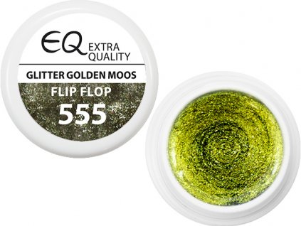EBD EQ Colour Gel - Glitter Golden Moos Flip Flop