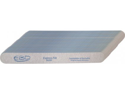 EBD Express File 80/80 pilník rovný - Zebra - sada 50 ks