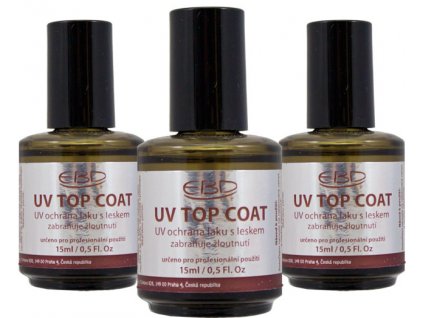 EBD UV Top Coat - sada 3 ks