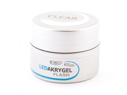 EBD EQ LED Flash Akrygel - Gel 5 g - Clear
