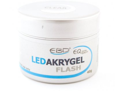 EBD EQ LED Flash Akrygel - Gel 40 g - Clear