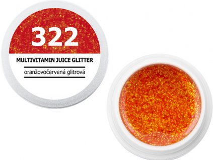 EBD Colour Gel - Multivitamin Juice Glitter