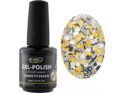 EBD Gel-Polish - Confetti Peach