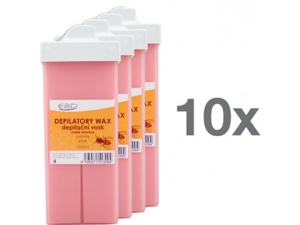 EBD Depilatory Wax Malá Hlava - Creme Pink - sada 10 ks