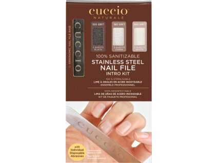 CUCCIO Stainless Steel Nail File Intro Kit