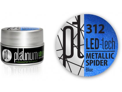 Platinum New Spider Metallic Gel - Blue