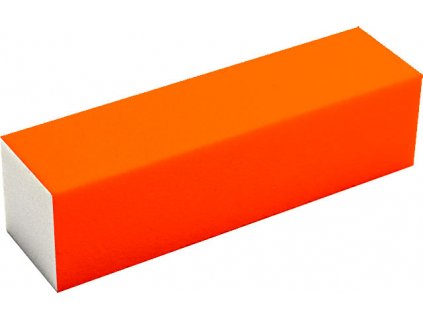 Neon Orange Buffer 120/120 - pilník blok - Oranžový