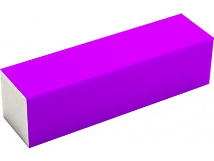 Neon Purple Buffer 120/120 - pilník blok - Fialový