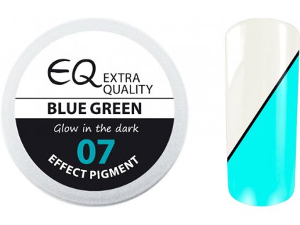 EBD EQ Effect Pigment - Glow In The Dark - Blue Green