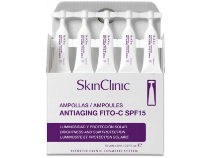 SkinClinic Ampoules Antiaging Fito-C SPF 15 - 10 ks