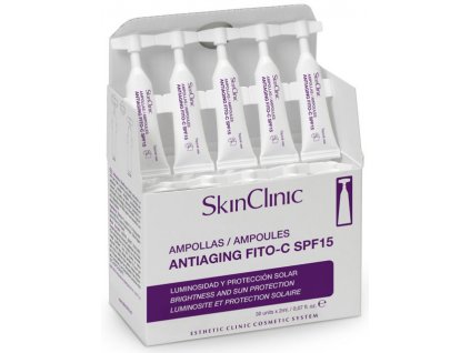 SkinClinic Ampoules Antiaging Fito-C SPF 15 - 30 ks