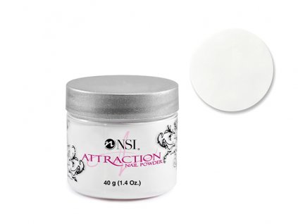 NSI Attraction akrylový pudr 40 g - Soft White