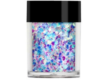 Lecenté Chunky Glitter Shapes - Mermaid