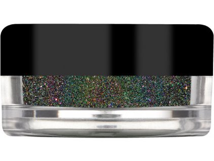 Lecenté Chrome Nail Art Powder - Black Rainbow