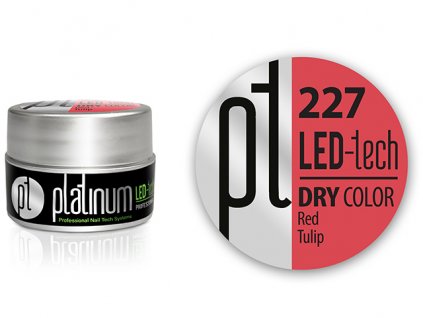 Platinum Color Dry Gel - Red Tulip