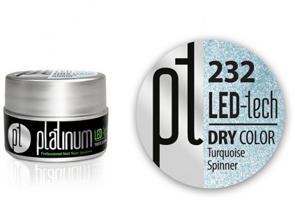Platinum Color Dry Gel - Turquoise Spinner