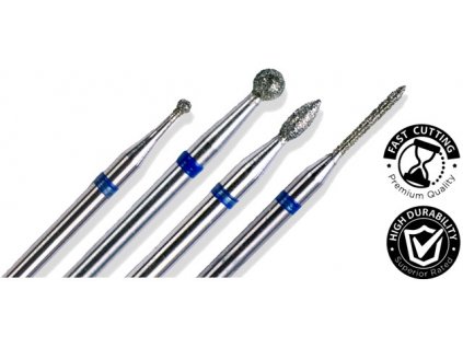 Platinum Rotary Burr Diamond sada fréz