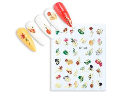 modelaznehtu.cz Joyful Nail Sticker - JO-1596