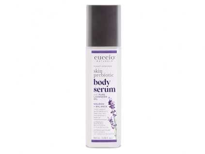 CUCCIO Skin Prebiotic Body Serum 100ml (3.38oz) - vyživující sérum s prebiotiky a levandulovým olejem