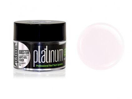 Platinum BOOSTER Soft Gel Fiber 40 g - Transparent Pink