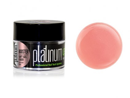 Platinum BOOSTER Soft Gel Fiber 40 g - Shimmer Rose