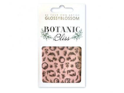 modelaznehtu.cz Nail Sticker - Botanic Bliss - Glam Black 6