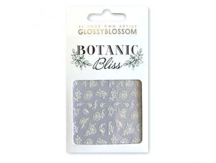 modelaznehtu.cz Nail Sticker - Botanic Bliss - Bright White 2