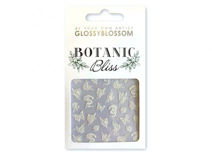 modelaznehtu.cz Nail Sticker - Botanic Bliss - Bright White 5