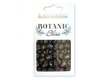 Nail Sticker - Botanic Bliss - Hologram Flashing 2