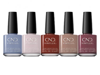CND Kolekce CND COLORWORLD – Sada 5 odstínů VINYLUX™