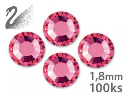 Swarovski Swarovski Rhinestone - Indian Pink - SS5