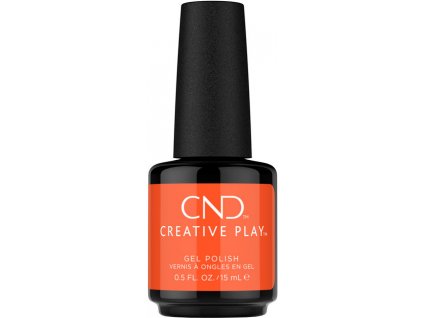 CND Creative Play Gel Polish - Orange Pulse