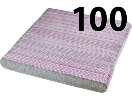 modelaznehtu.cz Pilník profi zebra 100/180 (růžový střed - delší životnost) 100ks
