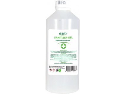 EBD SANITIZER GEL - hygienický gel na ruce s vysokým obsahem alkoholu 1L