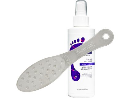 2 KS ZA CENU 1 KS: Footlogix, Professional Callus Softener (18) 180ml, Stainless Steel File (FP)