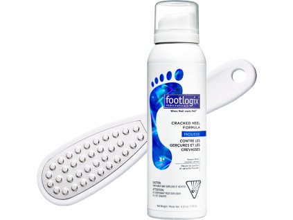 2 KS ZA CENU 1 KS: Footlogix, Cracked Heel Formula (3+) 125ml + Exfoliating Foot File (FR)