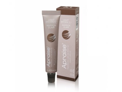 APRAISE Vegan Professional Eyelash and Eyebrow Tint - Light Brown