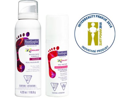 Footlogix 2 ks za cenu 1 ks: Rough Skin Formula (7+) + Anti-Fungal Toe Tincture (7T)